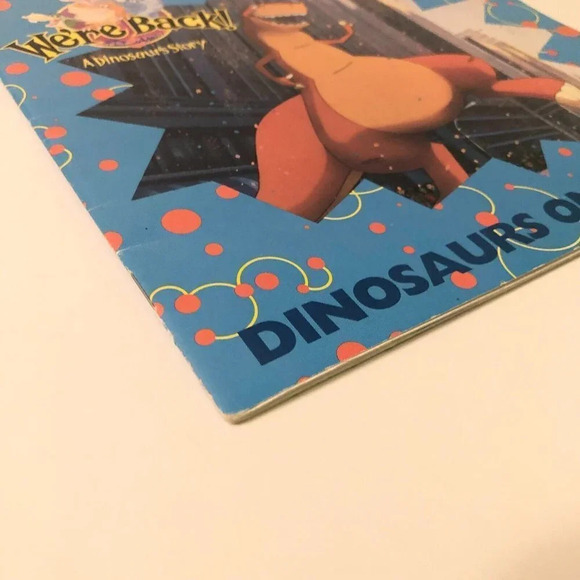 Vtg 1993 Steven Spielberg Presents Were Back Dinosaurs on  Parade - Picture 3 of 14